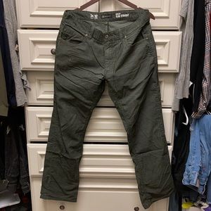 INC Berlin Slim Straight corduroy pants 34x30